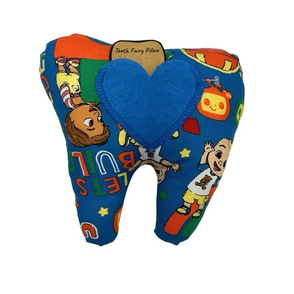Tooth Fairy Pillow Hand Crafted - Cocomelon - Picture 2 of 2